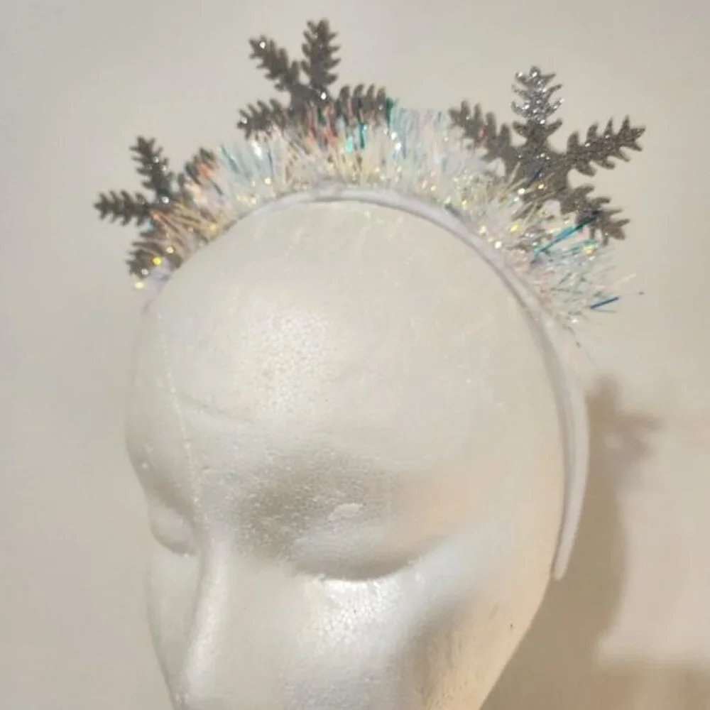 Headband Luminous Headband Christmas Tree Hair Ornaments With Lights Antlers Gli